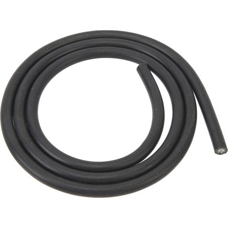 Câble d'allumage de 7mm longueur de 1M gaine en PVC noyau en cuivre isolé pour moteur de voiture et de moto noir (1/5)
