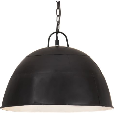 Hängelampe Vintage Industriestil 25 W Schwarz Rund 41 cm E27 (1/5)