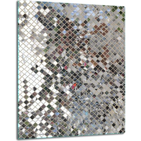 Piano del tavolo in pannello di vetro 40x52 a mosaico (1/5)