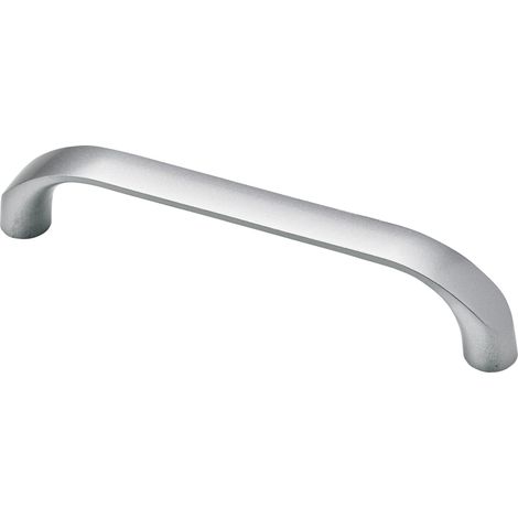 Hettich Möbelgriff Aluminium Optik 13,5 x 142 x 26,5 mm - 1 Stück Halterungen & Griffe