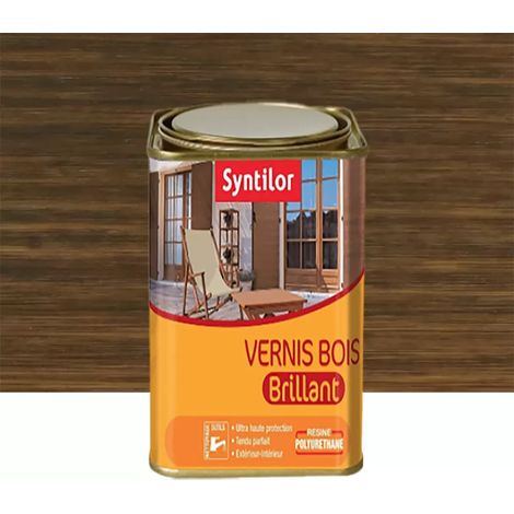 Vernis Bois SYNTILOR Brillant Chêne Foncé 0,25 L