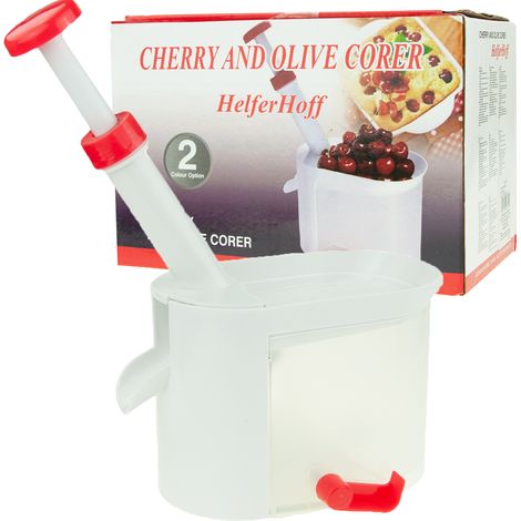 TG64373 Dénoyauteur de cerises solide Dénoyauteur d'olives Confiture Compotes