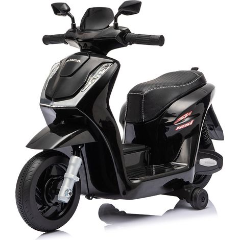 Scooter Elettrico per Bambini 78x39x53 cm Licenza Honda SH125 Small Nero (1/5)