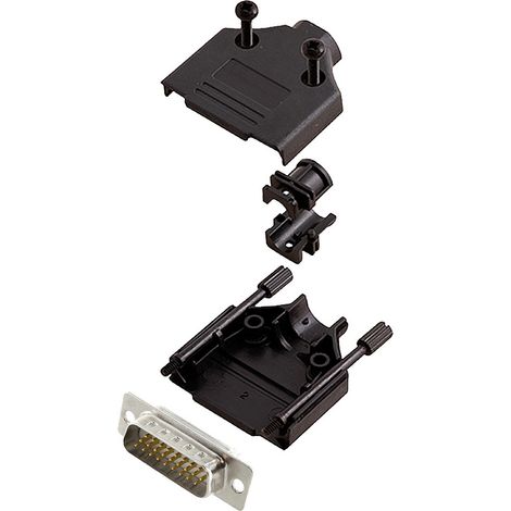 encitech DTPK-P-15-HDP26-W-K 6355-8053-02 D-SUB Stiftleisten-Set 180 ° Polzahl: 26 Lötkelch 1 St.