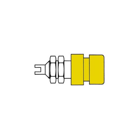 Bussole standard isolata da 4 mm - Gialla (bil 20) (1/3)