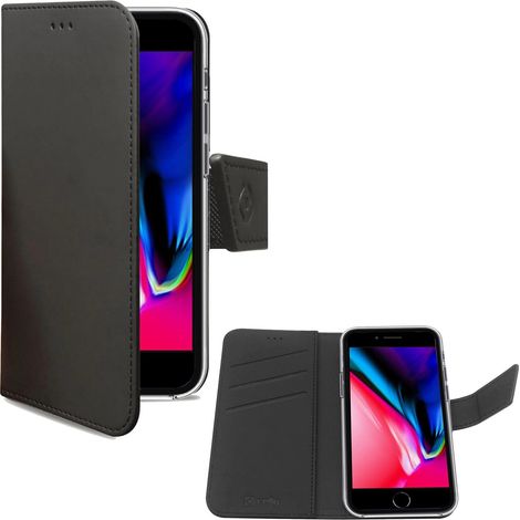 Funda Cartera iPhone 7/8/SE 2020/SE 2022 Negra (1/5)