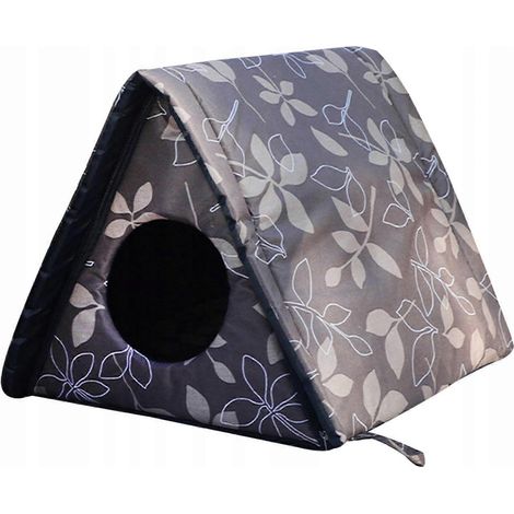 Niche pour chien en bois (1/4)