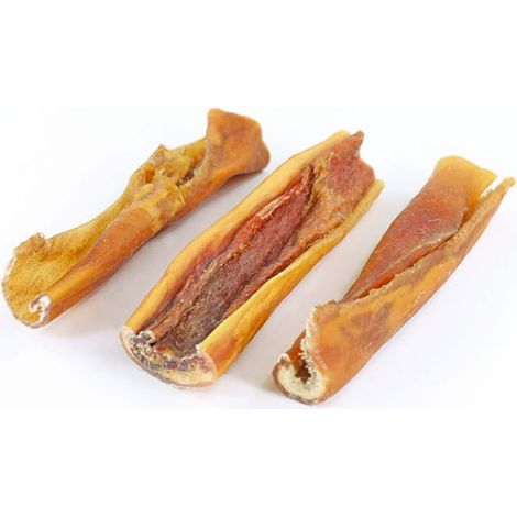 Anima Selvaggia snack essicati per cani pelle di testa di manzo 6 Confezioni x 45 g cad.
