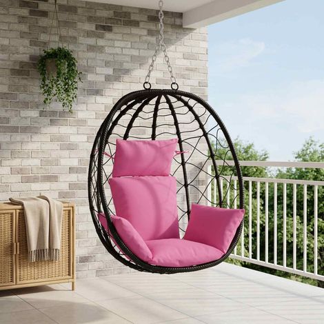 vidaXL Cojín Adirondack PUTTEN 100% Poliéster Rosa 60 x 145 x 10 cm (1/5)