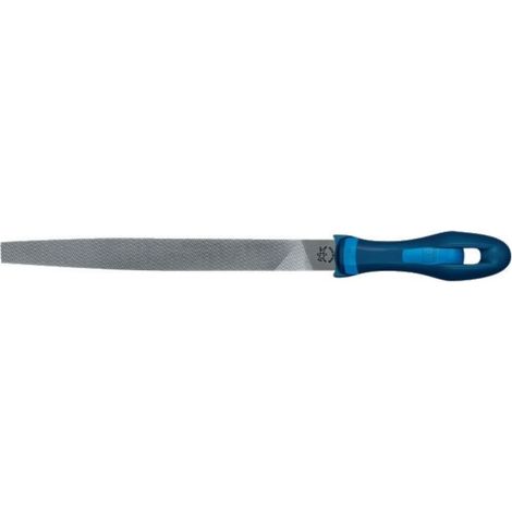 PFERD 11216258 Lime d'atelier à pointe plate Hieb 3 avec poignée ergonomique pour un travail de précision et une finiti