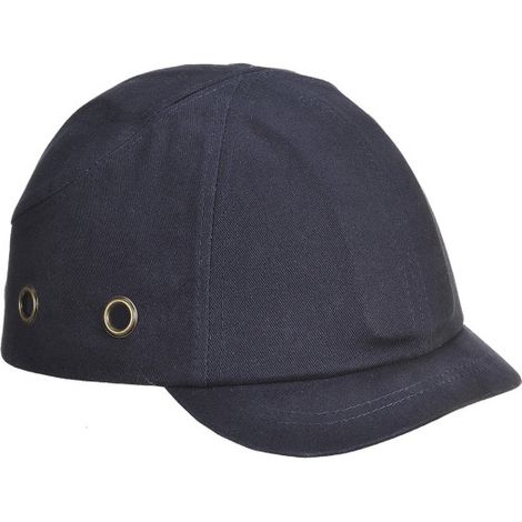 Casco contra golpes con visera corta Short Peak  Azul Marino