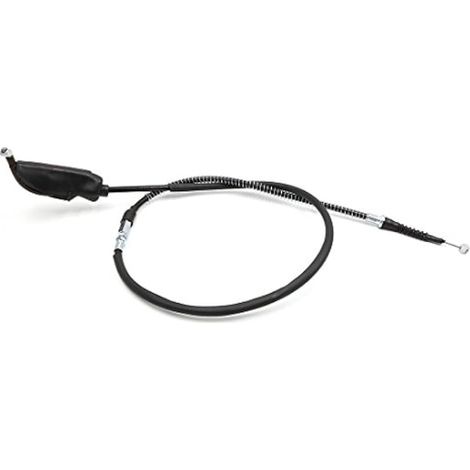 Câble d'embrayage de 120 cm pour moto YBR125, fil gainé de caoutchouc, chemise noire (1/4)