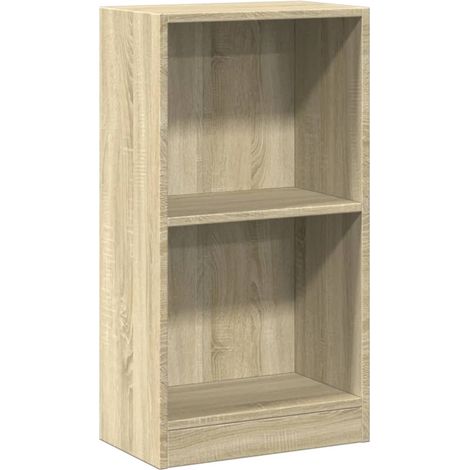 Bücherregal Sonoma-Eiche 40x24x75 cm Holzwerkstoff vidaXL