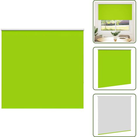 Verdunkelungsrollo Grün 145x150cm Stoffbreite 141,6cm Polyester - Verdunkelungsrollo - Verdunkelungsrollos - Rollo - Verdunklungsrollo (1/5)