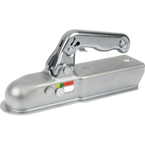 Tête d'attelage pour remorque, profil carré 50x60 mm (capacité de charge 1400 kg) (1/4)