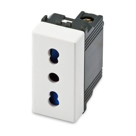 Presa bpasso master mix bianca 21159 da 10a e 16a (1/4)