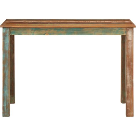 Table de salle à manger 110x55x76cm Bois massif de récupération CFW705881 (1/5)