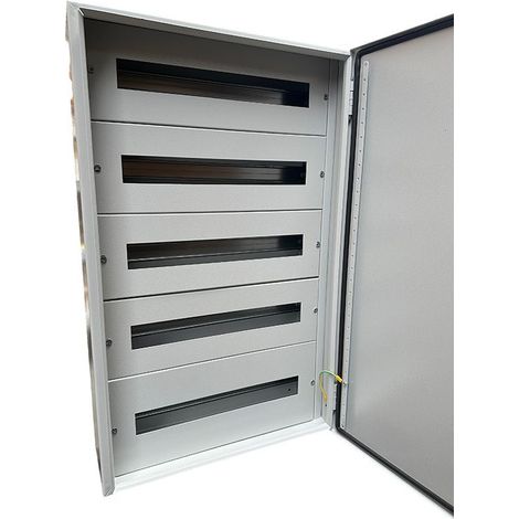coffret métallique H800xL500xP175 mural 5 rangées CPR804
