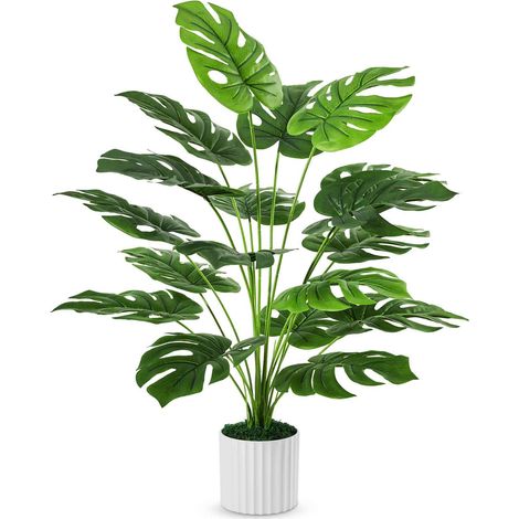 Grande Plante Monstera Artificielle d'intérieur pour Sol, Maison, Bureau, Ferme, Chambre à Coucher 71 cm (1/5)