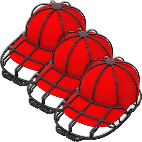 Support de nettoyage pour chapeaux, machine à laver, lave-linge et lave-vaisselle, support pour chapeaux, cage de nettoyage pour casquettes de baseball (1/5)