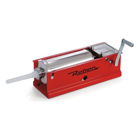 Reber 8951 N Wurst Füllmaschine Rot, Edelstahl Edelstahl 6,8 l