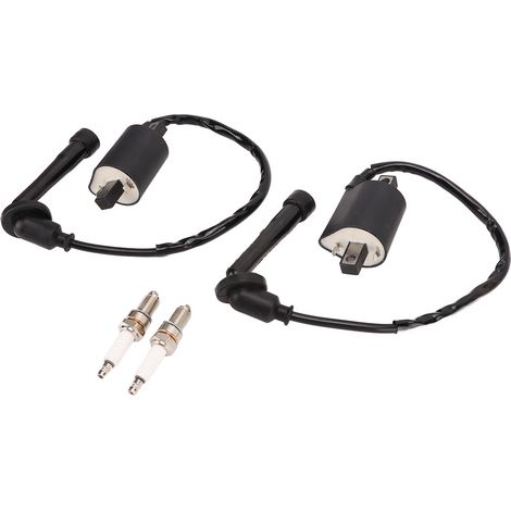 GARRYFIZH Bobine d‘allumage et bougie moto 4VR 82320 00 pour V Star 650 XVS650AT Silverado 2003‑2010 (1/5)