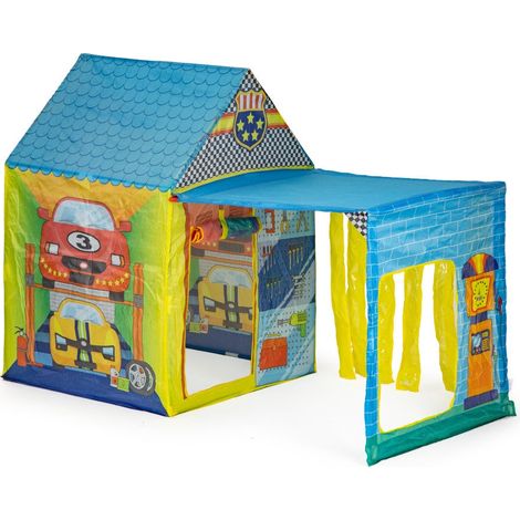 Tienda de campana para mecanico de taller de coches para ninos