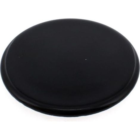 Burner Cap Centre Tc Shiny Black for Hotpoint Cookers and Ovens