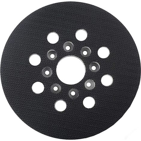 125 mm Plateau de ponçage Compatible avec Bosch GEX 125-1 AE, PEX 220 A, PEX 220 AE, Skil 7402/7490