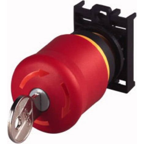 Eaton M22-PVS/K01 Interruptor con llave rojo de seguridad