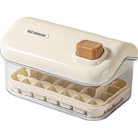 Eiswürfelform, Zubehör für Eiswürfelbereiter, weiß B (1/5)
