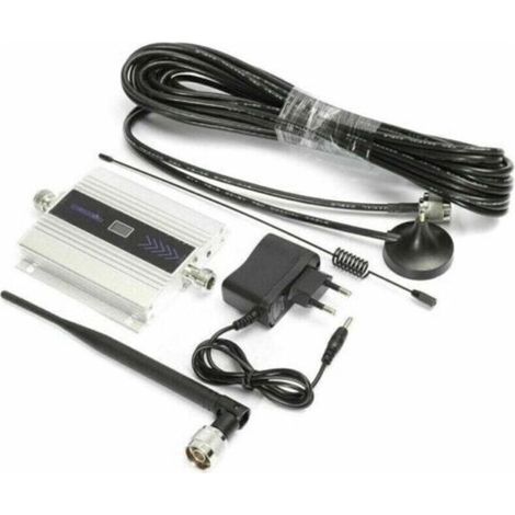 Amplificateur de Signal GSM 900MHz Répéteur 2G 3G 4G Amplificateur Cellulaire LTE DCS 1800 2100 Pour Téléphone Portable - UE (1/3)