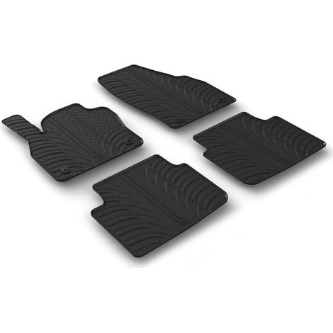 Set tappeti su misura in gomma - compatibile per  Skoda Kamiq (12/19)