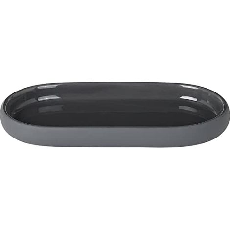 blomus -Sono 69043 - Vassoio in ceramica con calamita, vassoio da bagno dal look esclusivo, decorazione organizer, portagioie, vassoio portaoggetti, cosmetici, accessorio da bagno, 19 x 10 x 5 cm (1/5)
