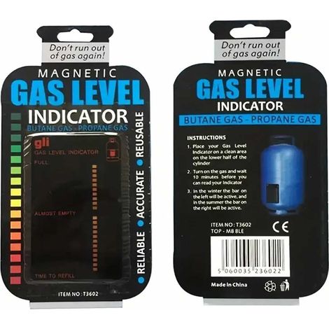 Indicateur De Niveau De Gaz - Indicateur Réutilisable Pour Bouteille De Propane - Pour Barbecue Camping Cuisine Extérieure - 4 Pièces (1/5)