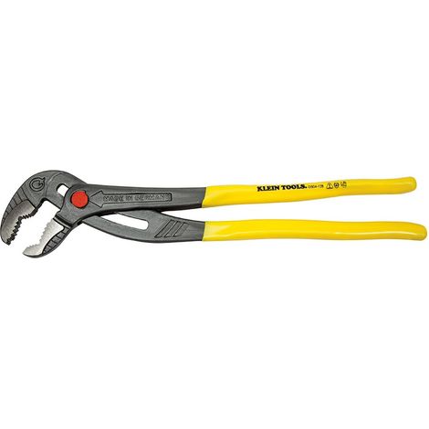 Klein TOOLS D504-12B - Pinza per pompa Klaw a regolazione rapida, 30,5 cm (1/4)
