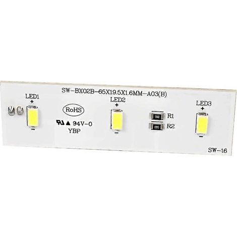 Module de panneau lumineux LED pour réfrigérateur YBP007661 ZBE2350HCA (1/5)