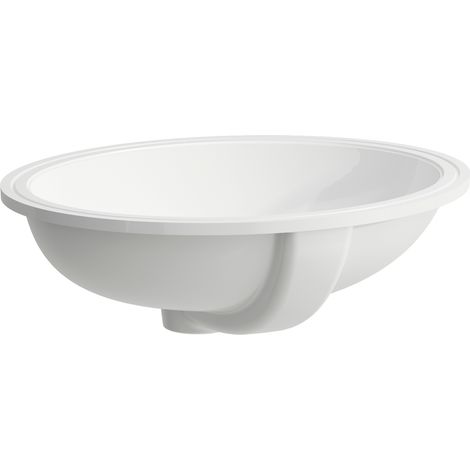 LAUFEN Savoy lavabo à encastrer, montage par dessous, sans trou