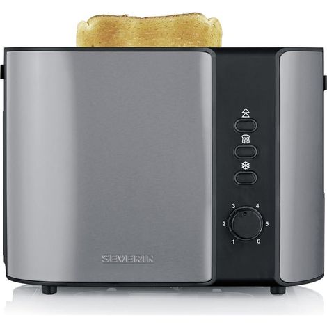 Severin AT 9573 Tostapane Automatico Antracite Nero
