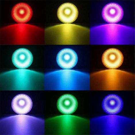 Ampoule LED PAR38 - E27 - 20 W - 85-265 V - RGB Multicolore - Télécommande Infrarouge - IP65 - Décoration Intérieure Extérieure - 1 Pièce (1/5)