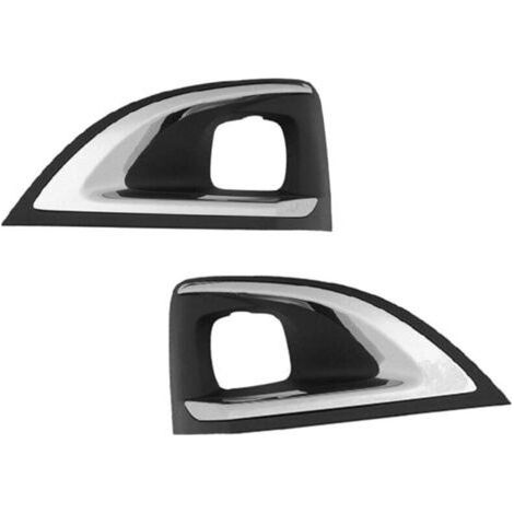 Cadre de Couvercle Phare Antibrouillard Voiture pour 3008 P84 2016-2019 1806095X 1806096X 9817136677 9817136777 (1/4)