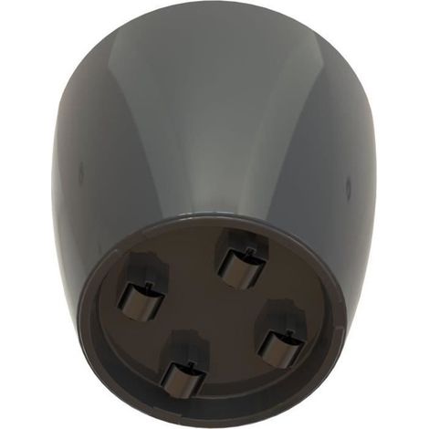 Pot de fleurs - ARTEVASI - San Remo SWS 30 BR - Intérieur/extérieur - Plastique - Ø30 x H27 cm - 14,5 L - Gris anthracite (1/3)