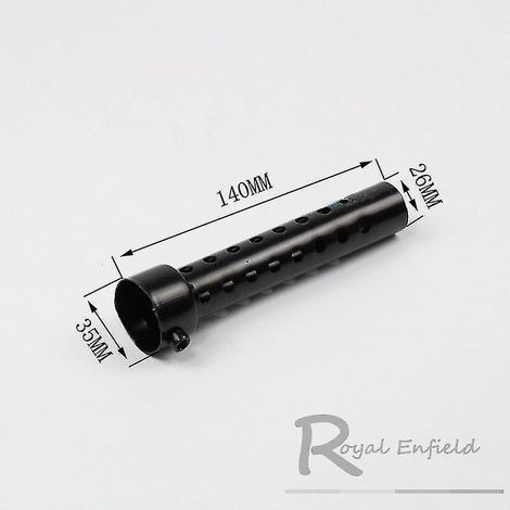 Silencieux d'échappement universel pour moto, compatible avec les tailles 35 mm, 42 mm, 45 mm, 48 mm et 60 mm. Insert de chicane en acier inoxydable 35x1401 (1/4)