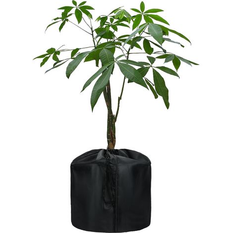 Housse d'hivernage pour pot 45 x 50 cm, protection thermique contre le froid avec zip et cordon (1/5)