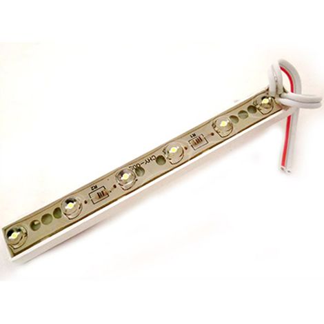 Modulo Mattone LED 6 LED Superflux Bianco 12V Impermeabile (1/3)