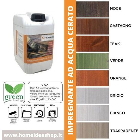 Impregnante 15Lt a base d'acqua | Castagno Cerato 15 Lt (1/2)