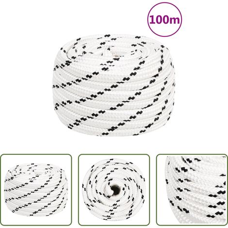 Polyesterseil - Arbeitsseil Weiß 18 mm 100 m Polyester (1/5)