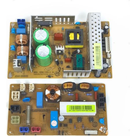 Compatible with Samsung SL-K4350, 4250, 4300, X4300, 4220, and 4250 power supply boards and fuser power supplies -- Main power supply + fuser power supply 110V