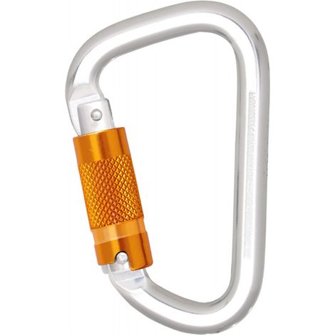 Moschettone con chiusura automatica a tripla azione - Alluminio - FA5030222