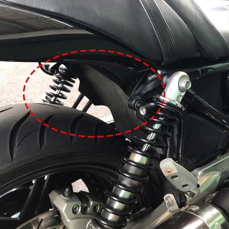 Clignotant/feu stop mini LED pour moto Kawasaki et Suzuki (1/4)